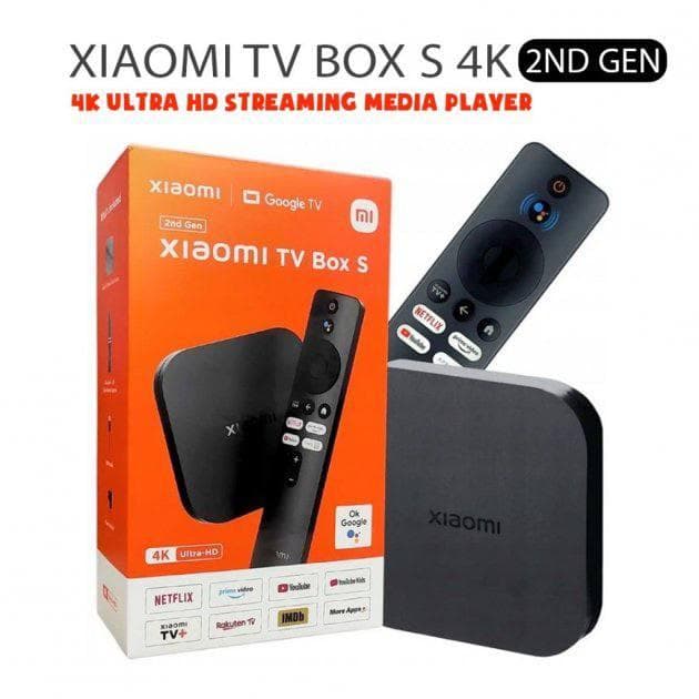 ТВ Приставка медіамлеєр Xiaomi Mi Box S 4K 2nd Gen MDZ-28-AA (для телевізорів) Google TV thumbnail 2