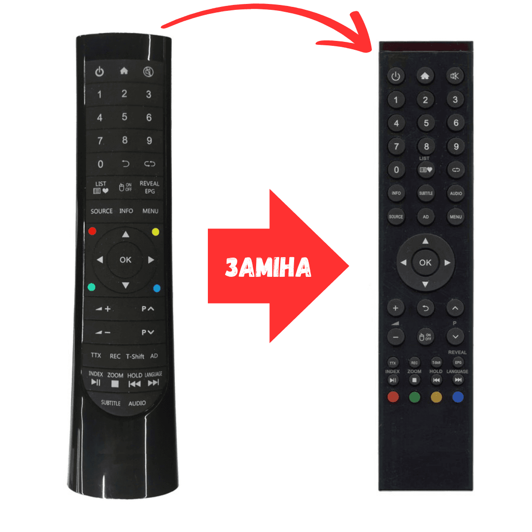 Пульт для телевізора Satelit 32H9100ST, Akai TV43G21T2 thumbnail 2