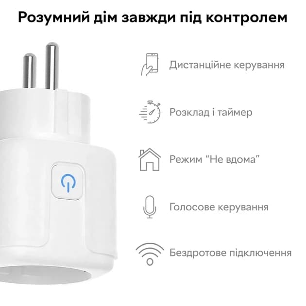 Розумна Wi-Fi розетка16А thumbnail 2