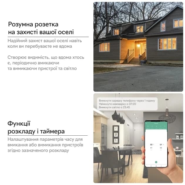 Розумна Wi-Fi розетка16А thumbnail 4