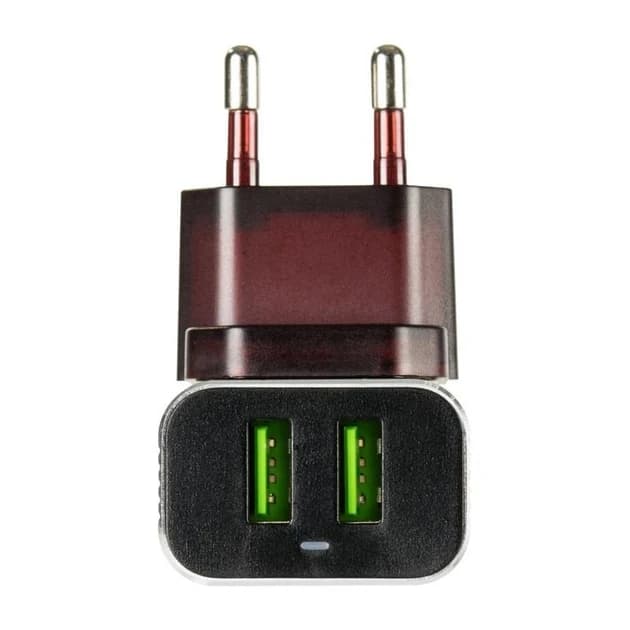 Зарядний пристрій 2USB LDNIO (2.4A) Black/Grey + Cable MicroUSB (DL-A2206) thumbnail 5