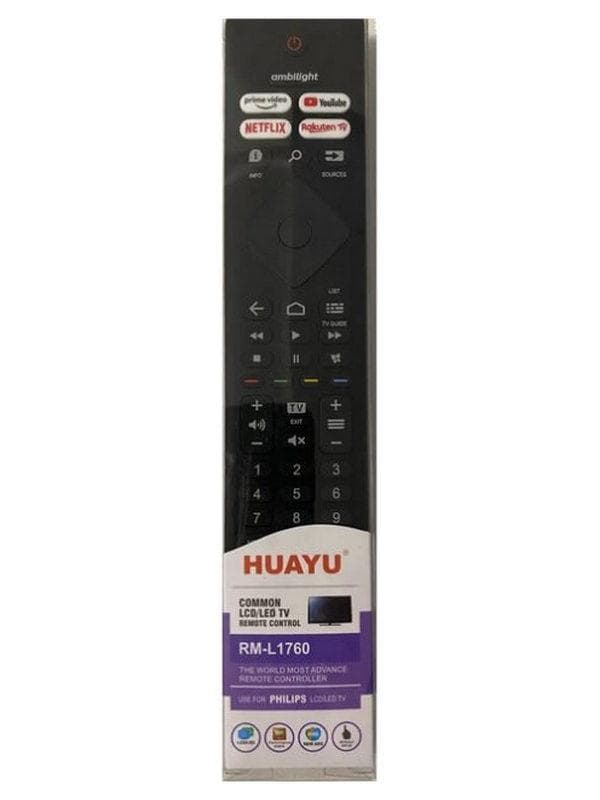 Універсальний пульт HUAYU RM-L1760 для телевізора Philips thumbnail 2