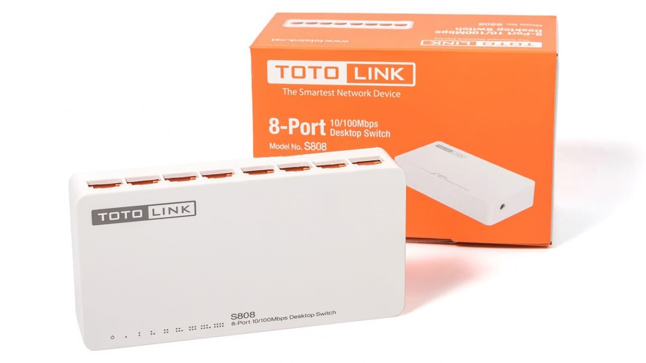 Комутатор Totolink S808