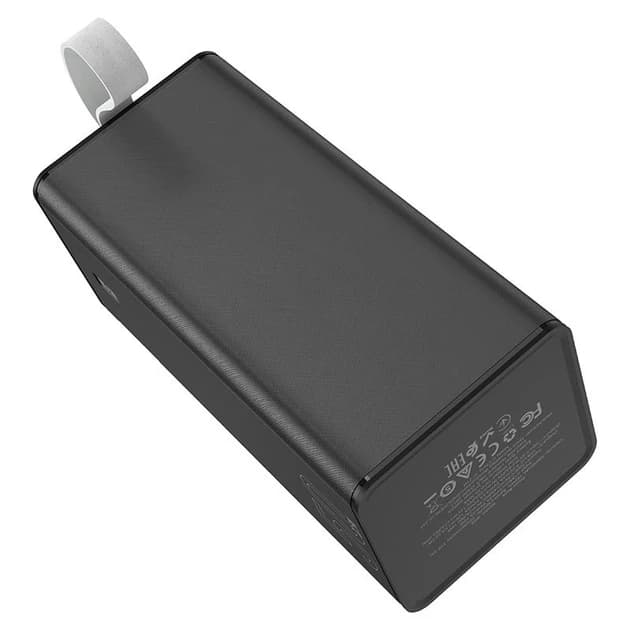 Powerbank Hoco J86A 22.5W 50000mAh (зі швидкою зарядкою та ліхтариком) чорний thumbnail 4