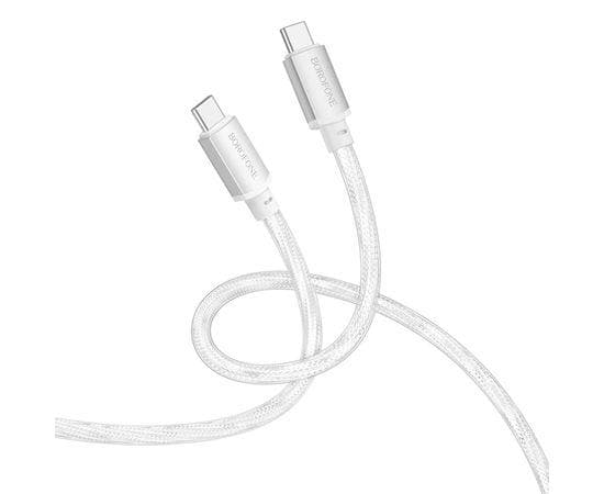 Кабель Borofone BX95 Type-C to Type-C PD 60W 1m silver thumbnail 2