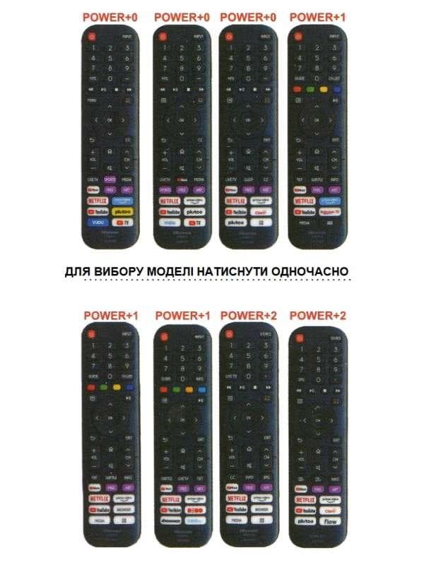 Універсальний Пульт Hisense RM-L1665 thumbnail 3