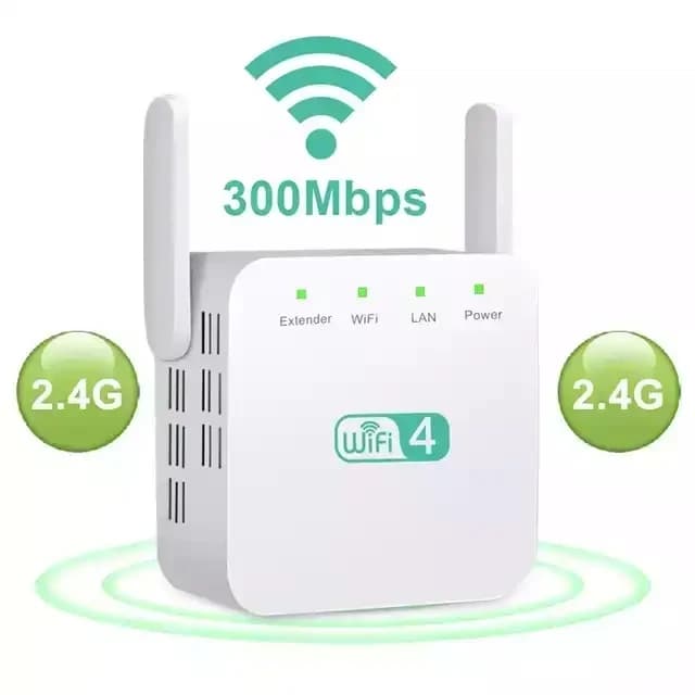 Бездротовий розширювач Wi-Fi підсилювач 300 Мбіт/с Діапазон підсилювач сигналу 2,4G