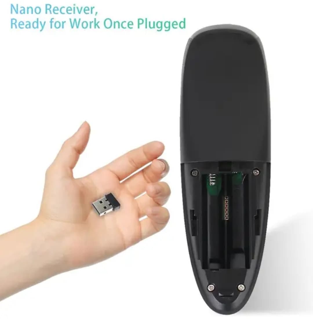 G10S Air mouse USB 2.4G з гіроскопом і мікрофоном thumbnail 3