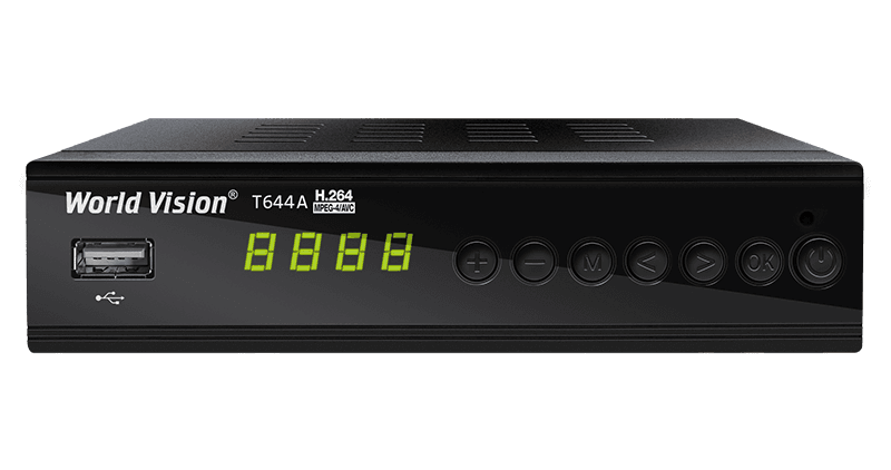 Цифровий тюнер Т2 World Vision T644A FM thumbnail 2
