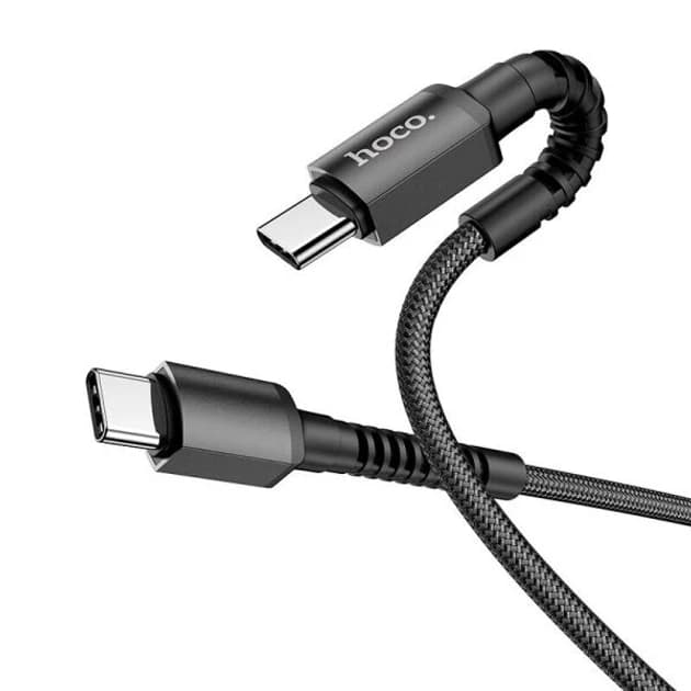 Кабель Hoco X71 Especial Type-C to Type-C (60W, 1m) - Black thumbnail 4