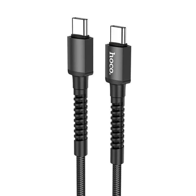 Кабель Hoco X71 Especial Type-C to Type-C (60W, 1m) - Black thumbnail 2