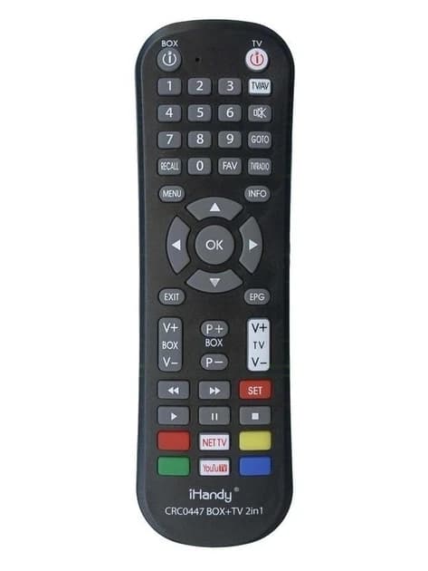 Універсальний Пульт IHANDY CRC0447 T2+TV