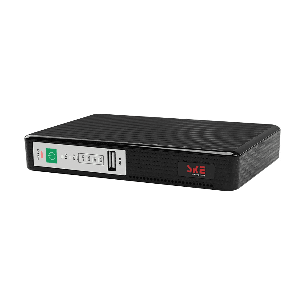 Джерело безперебійного живлення Mini UPS SKE POE-432N 8800mAh 5V/9V/12V/15V/24V/PoE, Li-ion 4*2.2Ah, для роутера