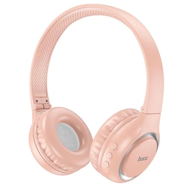 Навушники Bluetooth Hoco W41 Charm Рожевий
