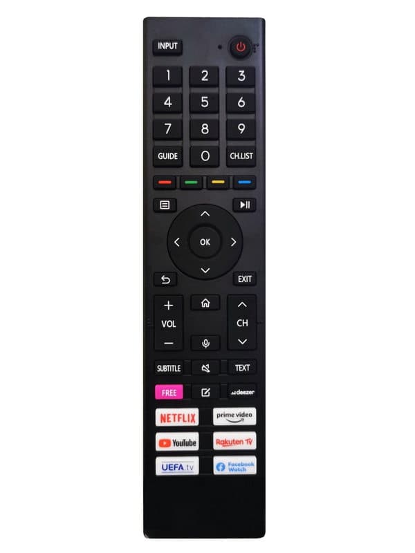 Пульт для телевізора Hisense 43A7GQ з голосовим керуванням