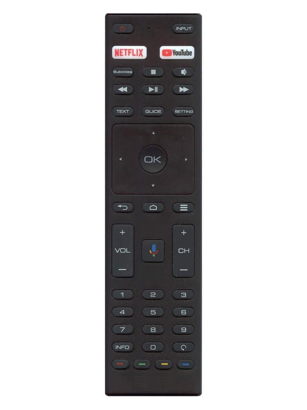 Пульт для телевізора JVC LT-55MU508 з голосовим пошуком